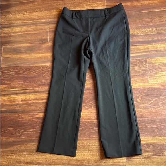 Talbots Signature Black Straight Leg Pants Professional Wear Size 8P - Picture 1 of 8